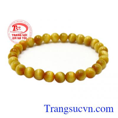 Đôi vòng tay mắt hổ 5 ly là sản phẩm được chế tác tinh xảo và tinh tế từ đá Mắt hổ thiên nhiên,Đôi vòng tay mắt hổ 5 ly