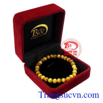 Đôi vòng tay mắt hổ 5 ly