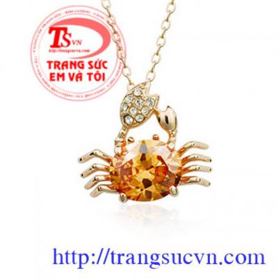 Mặt dây chuyền Cua