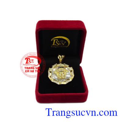 Mặt dây nam vàng tây sang trọng bảo hành uy tín, giao hàng toàn quốc.