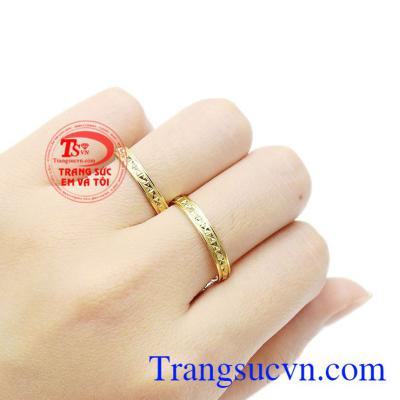 Hôn nhân hạnh phúc là điều mà ai cũng ước ao, vậy hãy để đôi nhẫn cưới gắn kết hai bạn. Nhẫn cưới hôn nhân hạnh phúc