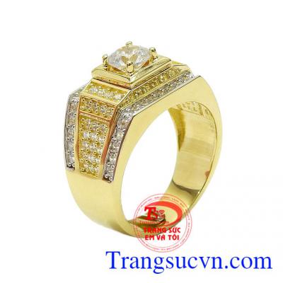 Nhẫn nam vàng nhập khẩu cao cấp là sản phẩm được nhập khẩu hoàn toàn từ Hàn Quốc,Nhẫn nam vàng nhập khẩu cao cấp