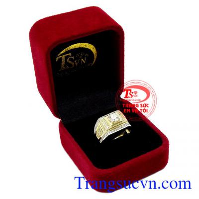 Nhẫn nam vàng nhập khẩu cao cấp