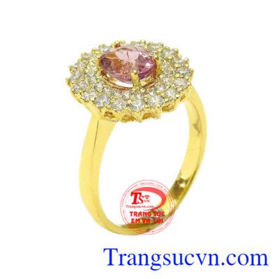 Nhẫn nữ Tourmaline độc đáo