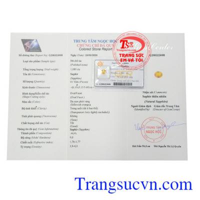 Giấy kiểm định