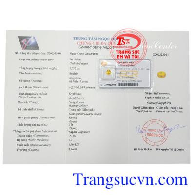 Giấy kiểm định