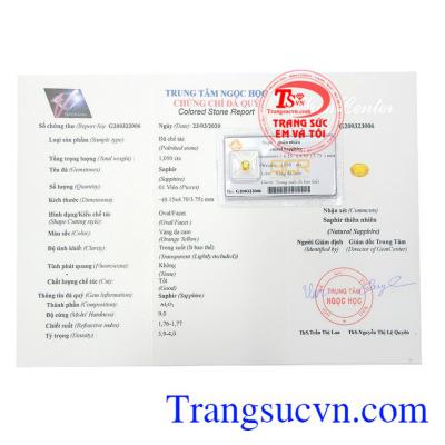 Giấy kiểm định