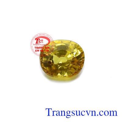 Vì vậy, Sapphire vàng thiên nhiên an khang thường được sử dụng làm trang sức với vẻ đẹp tuyệt vời và ý nghĩa phong thủy tốt đẹp