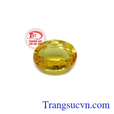 Vì vậy, Sapphire vàng thiên nhiên đẳng cấp được dùng để chế tác thành tranh sức như mặt dây, nhẫn, hoa tai