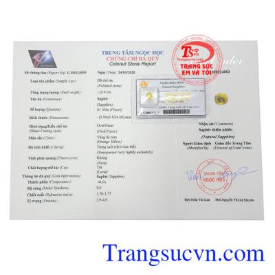 Giấy kiểm định