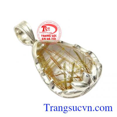 Thạch anh tóc vàng thịnh vượng với các sợi rutin phát triển theo hướng đi lên tốt trong công việc kinh doanh,Thạch anh tóc vàng thịnh vượng