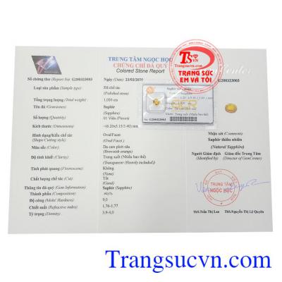 Giấy kiểm định