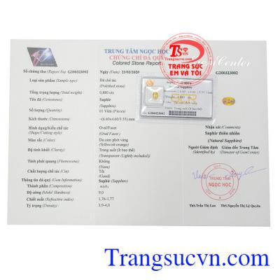 Giấy kiểm định