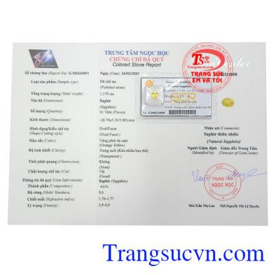 Giấy kiểm định