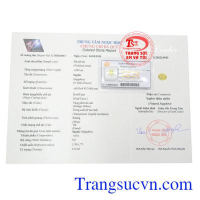 Giấy kiểm định