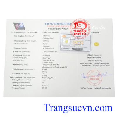 Giấy kiểm định