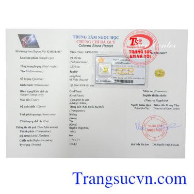 Giấy kiểm định