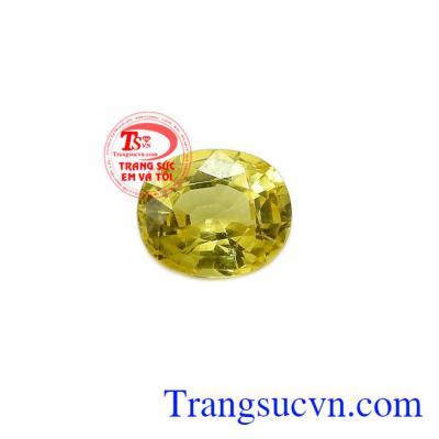 Vì vậy Sapphire vàng là viên đá rất được các doanh nhân và nhà lãnh đạo ưa chuộng sử dụng