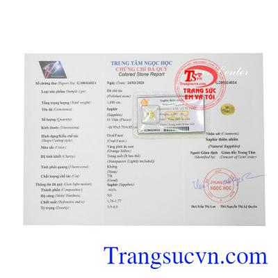 Giấy kiểm định