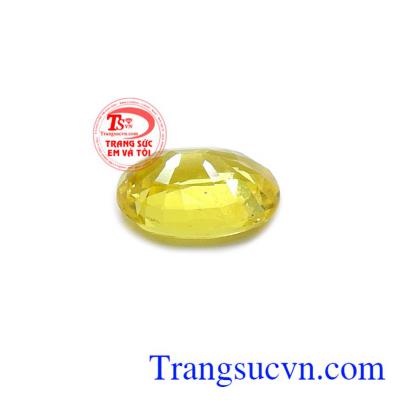Sapphire vàng ép vỉ chất lượng cao cấp, chế tác theo yêu cầu, có giấy kiểm định đảm bảo.