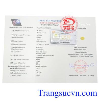 Giấy kiểm định