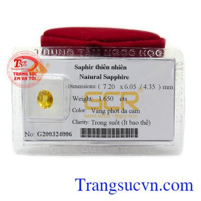 Sapphire giúp làm dịu các dây thần kinh, mang lại sự minh mẫn, sáng suốt cho người đeo