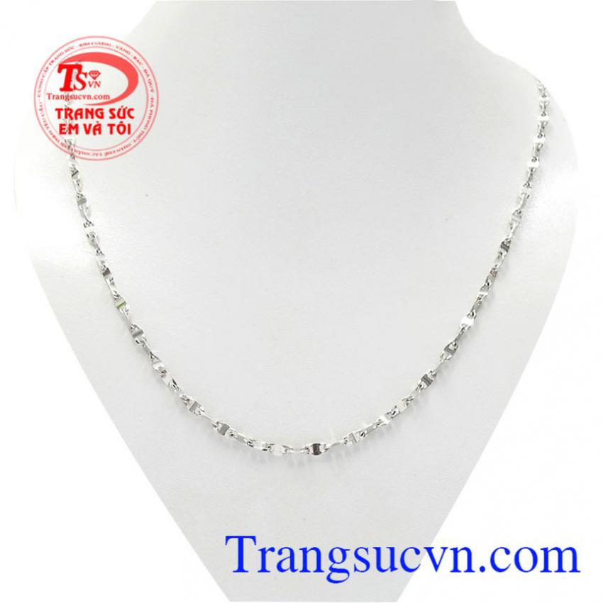Dây chuyền nữ vàng ý 18k mới