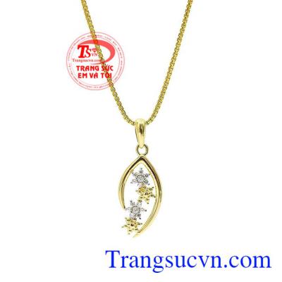 Bộ dây chuyền nữ an nhiên phù hợp nhiều kiểu trang phục và phong cách thời trang khác nhau