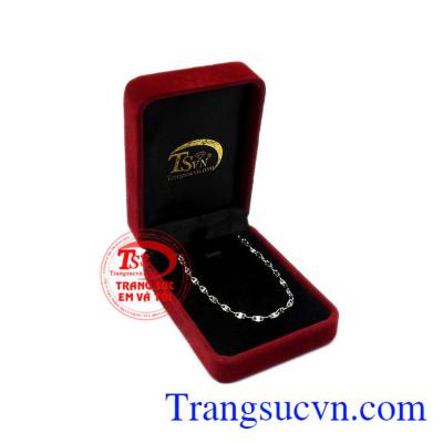 Dây chuyền nữ vàng ý 18k mới