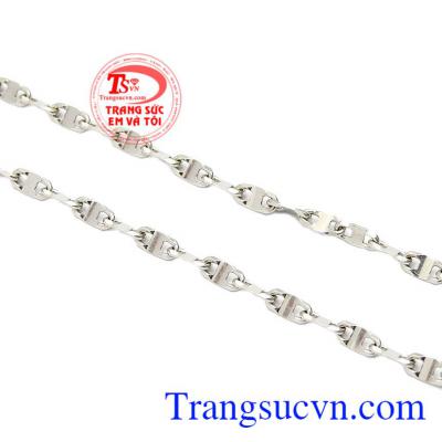 Dây chuyền nữ vàng ý 18k mới