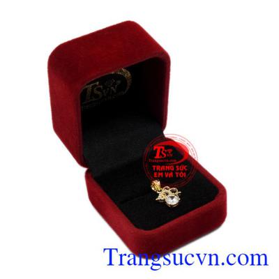 Mặt dây nữ vàng tuổi Tý vàng 10k