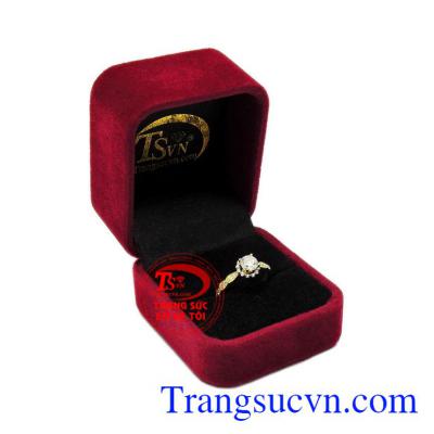 Nhẫn nữ vàng thục nữ