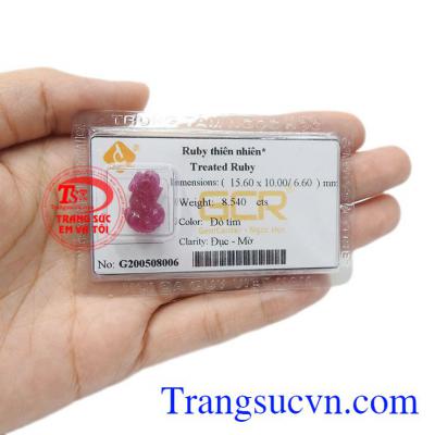 Tỳ hưu ruby hộ mệnh đẹp