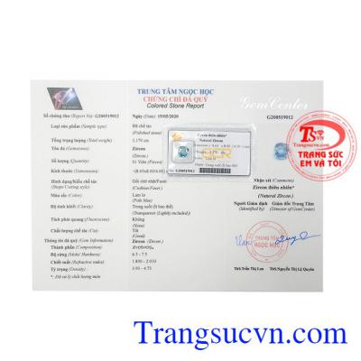 Viên Zircon hộ mệnh