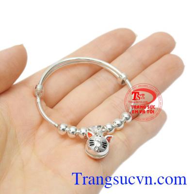Vòng bạc trẻ em yêu thương đảm bảo chất lượng cho khách hàng.