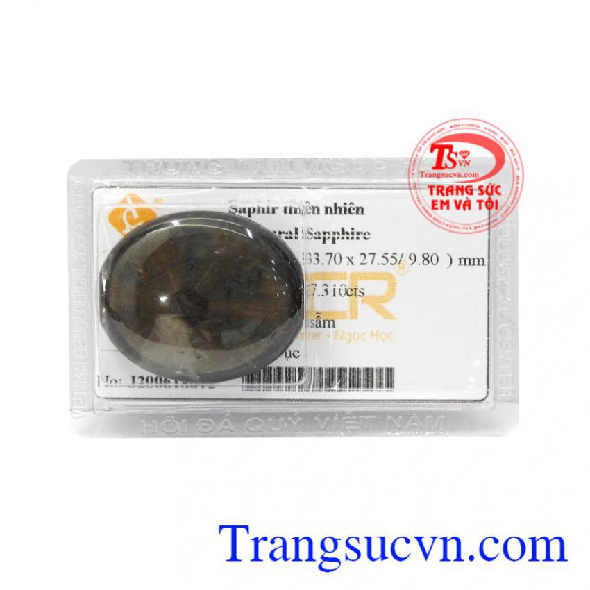 Đá Sapphire ép vỉ cát tường