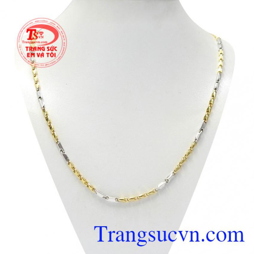 Dây chuyền nam vàng lịch lãm