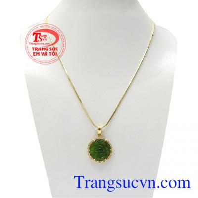 Bộ trang sức Jadeite hoa mai