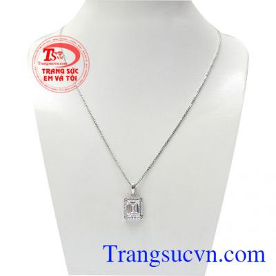 Bộ trang sức nữ vàng trắng sang trọng