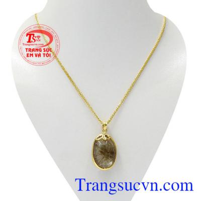 Bộ trang sức thạch anh tóc sang trọng