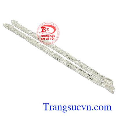 Dây chuyền bạc nam bắt mắt