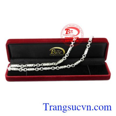 Dây chuyền nam bạc tài tử 