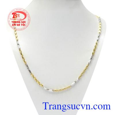 Dây chuyền nam vàng lịch lãm sẽ là sự lựa chọn hoàn hào dành cho phái nam.