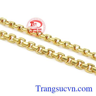 Dây chuyền mang ý nghĩa một tình yêu bền lâu, khi được một nửa của mình dành tặng.