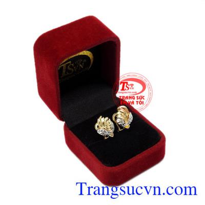 Hoa tai vàng độc đáo đảm bảo chất lượng cho người tiêu dùng.