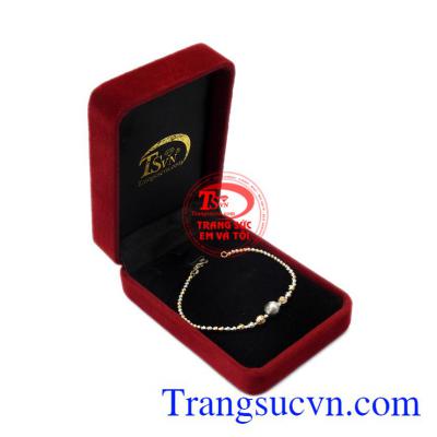 Lắc tay bi duyên dáng đảm bảo chất lượng vàng.