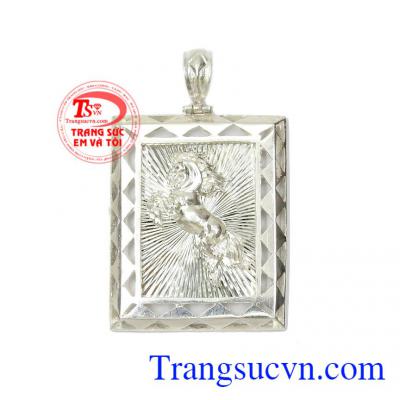 Mặt bạc nam đẳng cấp được thiết kế kiểu dáng mạnh mẽ đầy nam tính,Mặt bạc nam đẳng cấp