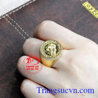 Sản phẩm được bảo hành uy tín, nhận đặt chế tác theo yêu cầu. Nhẫn nam độc đáo thời thượng