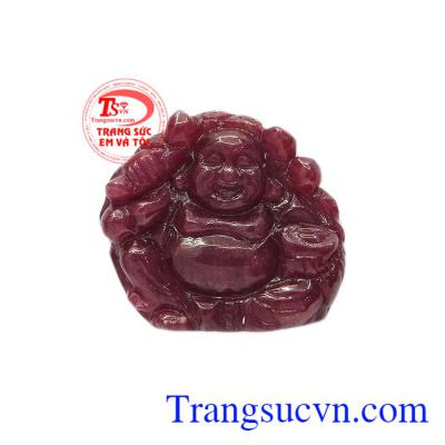 Phật di lặc ruby thiên nhiên hoan hỉ