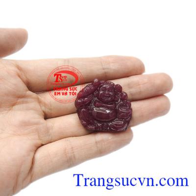 Phật di lặc ruby thiên nhiên hoan hỉ là biểu tượng tuyệt đối hạnh phúc. Phật di lặc ruby thiên nhiên hoan hỉ